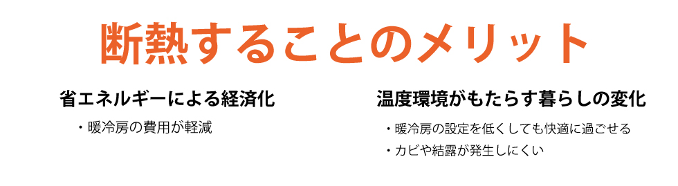 断熱のメリット1
